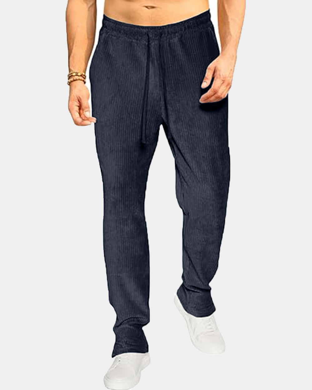 Widasio Corduroy Track Pant - Grey