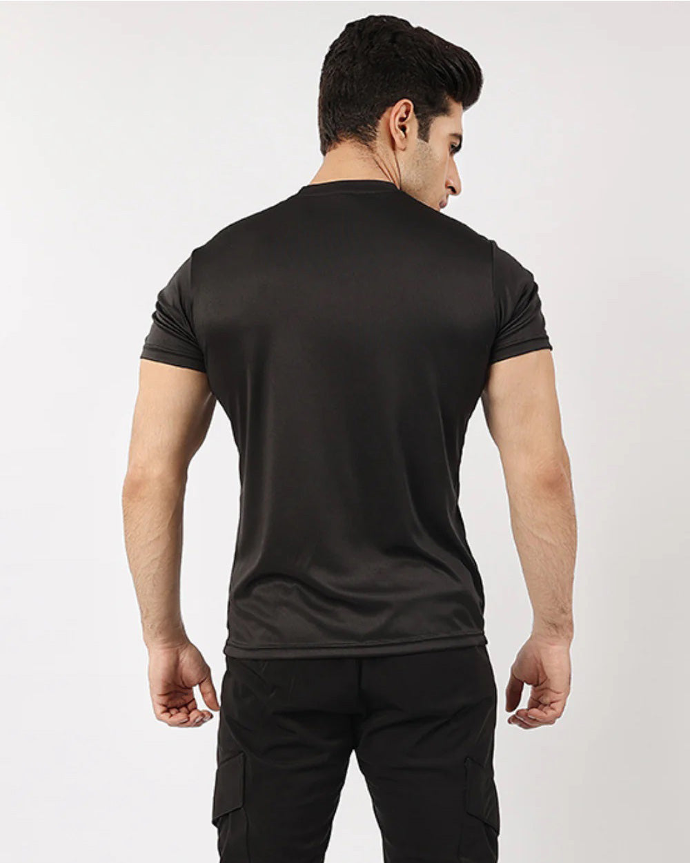 Widasio Knitted Dri-FIT Tee (Black)