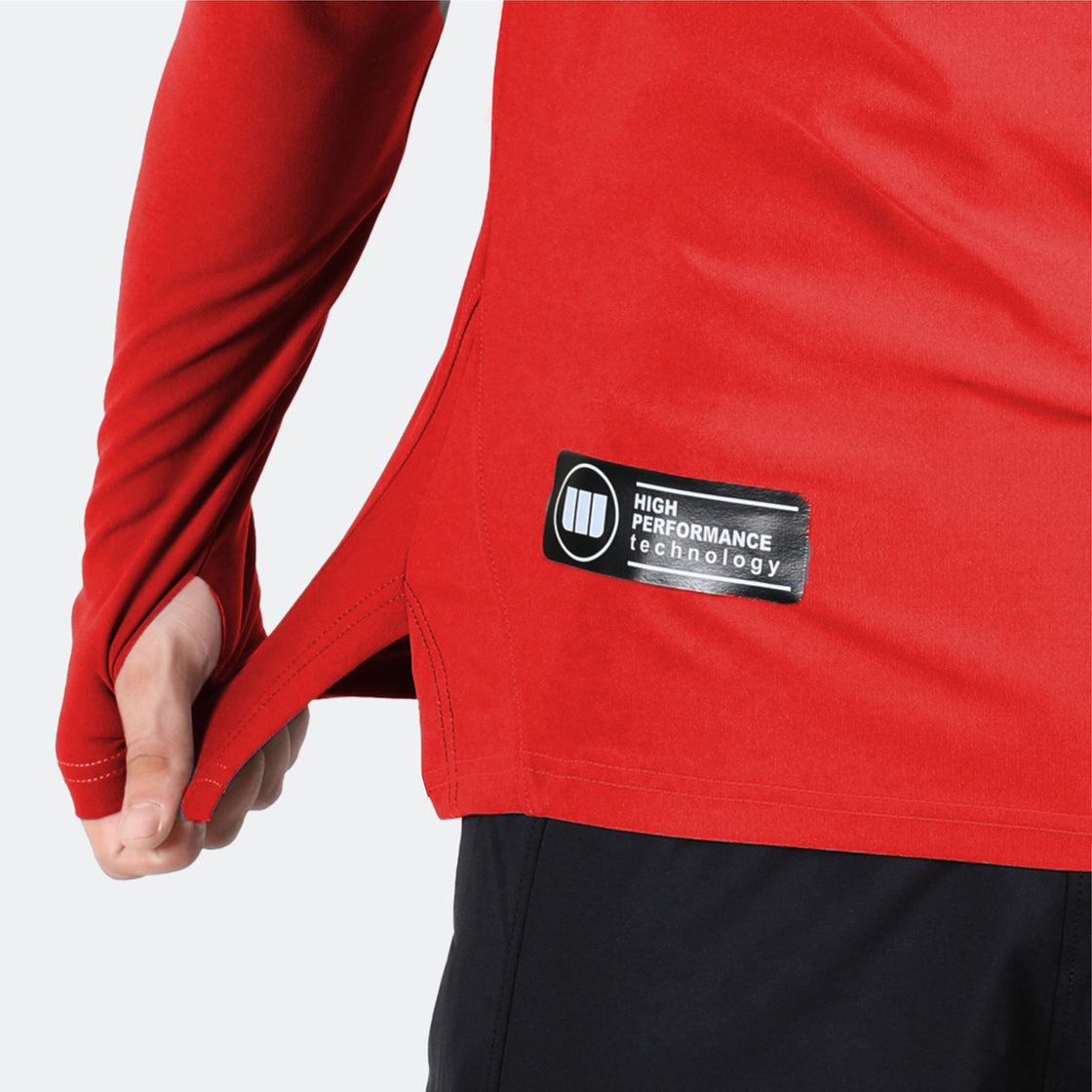 Widasio High Tech Fitted Half Zip Trainer (Red)